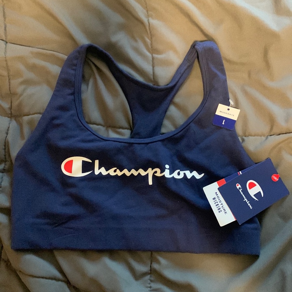 Champion Navy Sports Bra
